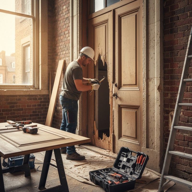 Linen Closet Door Repair in Kansas City, KS